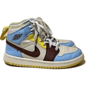 Air Jordan 1 Mid Fearless Maison Chateau Rouge 2.5Y